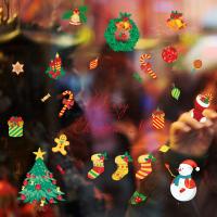 Buy cheap Bedroom Holiday Home Christmas Wall Stickers PVC 3D Tree Ball Indoor Decoration product