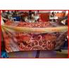 Buy cheap 6Ft Pantone Match printing Tension Fabric Displays Printed Tablecloth Runner from wholesalers