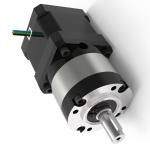 HNBR Stepper Dc Planet Geared Motor 24v Reduction Ratio 70