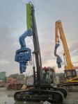 Accurate Pile Driver , Photovoltaic Series Vibro Machine For Sheet Pile