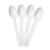 Buy cheap White Biodegradable Plastic Cutlery , Compostable Eco Friendly Disposable product