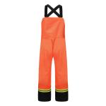 Buy cheap EN343 Rain Proof Workwear Unisex Orange Hi Vis Bib And Brace from wholesalers