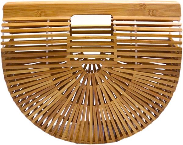 Buy cheap MIUCO WOMENS BAMBOO HANDBAG HANDMADE LARGE TOTE BAG STRAW BEACH BAGS BEACH PURSE from wholesalers