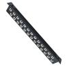 Buy cheap Black XL-4020-3L-B Highly 1u Brush Cable Management ANSHI 19 Inch from wholesalers
