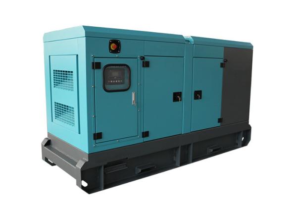 Buy cheap AC 3 Phase Cummins Dg Set 4 Cylinders Soundproof Diesel Generator 60kva / 48kw from wholesalers