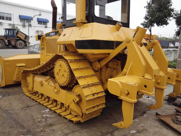 Buy cheap Enclosed Cab D5H Used Crawler Bulldozer New Paint 3 Shanks Ripper Year 1999 from wholesalers
