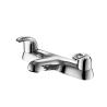 Buy cheap Contemporary Solid Brass Double Lever Shower Faucet Wear Resisting from wholesalers