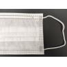 Buy cheap Civil Standard Anti Virus White Procedure 3 Ply Non-Woven Earloop Disposable Face Mask from wholesalers