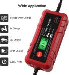 Waterproof Lead Acid Car Battery Charger 2A 6A 6V/12V Battery Charger