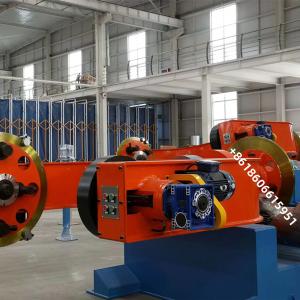 China Non Twist Cores Drum Twister Machine 75kw 30r/Min 2800 Mm Cable Stranding on sale