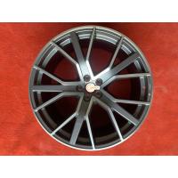 Buy cheap Grey 5 Double Spoke ET26 22 Inch Aluminum Rims For Audi Q8 2020 product