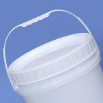 Screw Lid 8 Gallon Plastic Bucket Food Safe For Ice Cream Beverage OEM