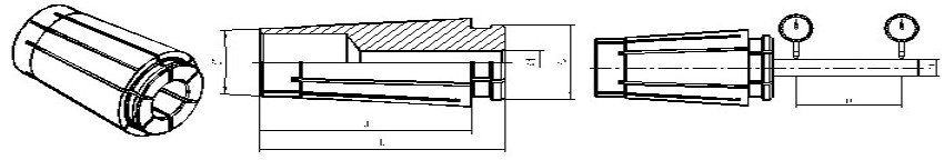 SK Clamp collet high precision China manufacturer