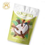 Aluminum Foil Stand Up Pouch Chocolate Chip Cookie Roll Film Food Packaging Bag