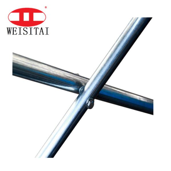 Buy cheap Q195 Steel Galvanized Scaffolding Cross Brace Frame Scaffolding Parts from wholesalers