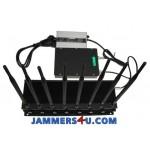 CT-2060 EUR 6 Antenna 16W GSM 3G 4G WiFi Jammer up to 50m