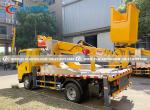 Telescopic Aerial Platform Truck 16 Meter ISUZU Brand Boom Lift Cherry Picker