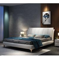 Buy cheap Luxury Hotel Bedroom Furniture Platform Wood Frame Bed With Storage product