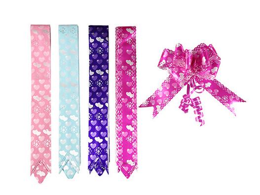 Quality 18mm PP prinnted butterfly ribbon bow 90U - 200U Thickness , ribbon pull bows for sale