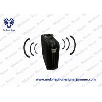 Buy cheap Handbag Design Portable Cell Phone Jammer Inner Aluminum Housing Middle RF Power product