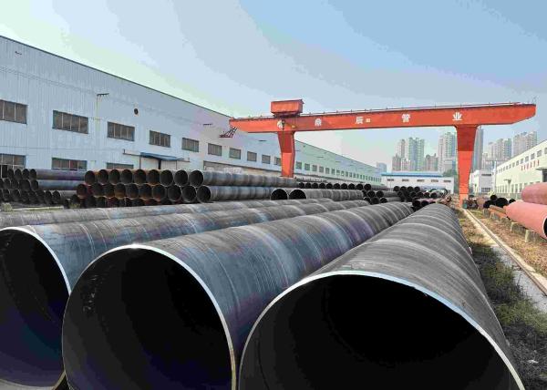 Buy cheap Welded Spiral SSAW Steel Pipe 6mtr - 18mtr Length Carbon Steel Pipes from wholesalers