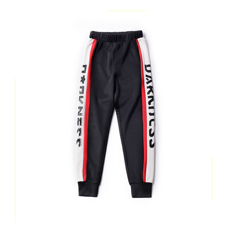 OEM ODM Boys Casual Trousers Teenager Children Solid Jogger Pants