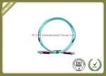 Duplex OM3 LC To LC Multimode Fiber Optic Patch Cable Jumper For Telecommunicati