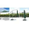 Buy cheap 2.5m Double Canopy Umbrella Cantilever Garden Parasols Sun Protection from wholesalers