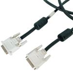 18AWG 75 Ohm Male To Male RCA Coaxial Video Cable 1080p Resolution 50-200MHz