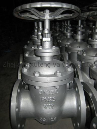 ANSI Flanged Class150 Wcb Body Steel Gate Valve