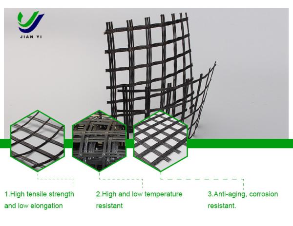 Buy cheap Railway Roadbed Fiberglass Geogrid With Low Temperature Resistance from wholesalers