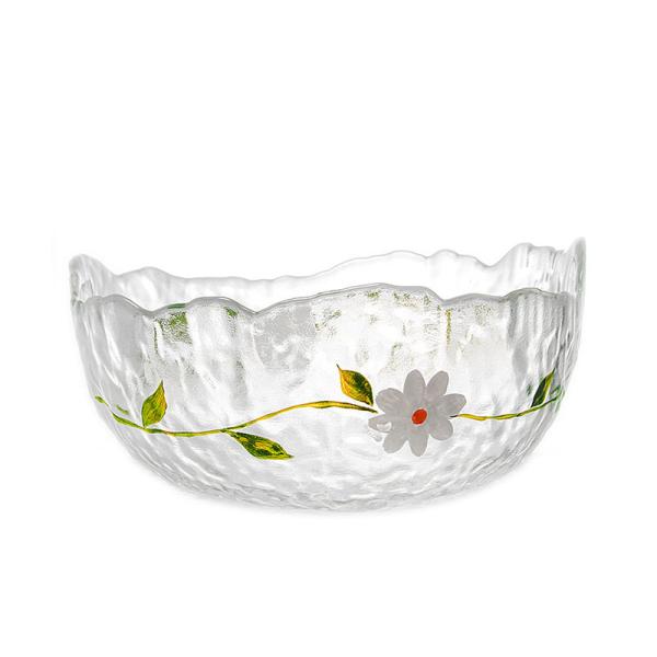 Buy cheap Household Exquisite Printed Hammer Grain Glass Tableware from wholesalers