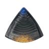 Buy cheap Irregular Triangle Melamine Sushi Plate Black Color Food Serving from wholesalers