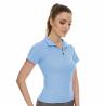 Buy cheap Equestrian Base Layer Half Zipper Horse Riding Shirt Cool Fabric Quick Dry Horse Ridin Tops from wholesalers