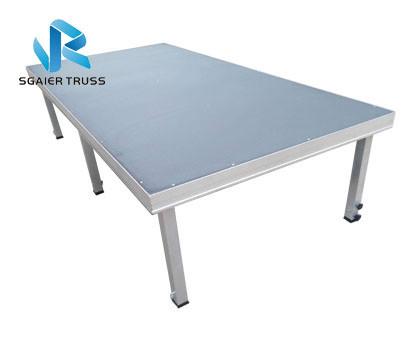 Buy cheap Heavy Duty Portable Outdoor Stage , Waterproof 6 Legs Movable Stage Platform from wholesalers