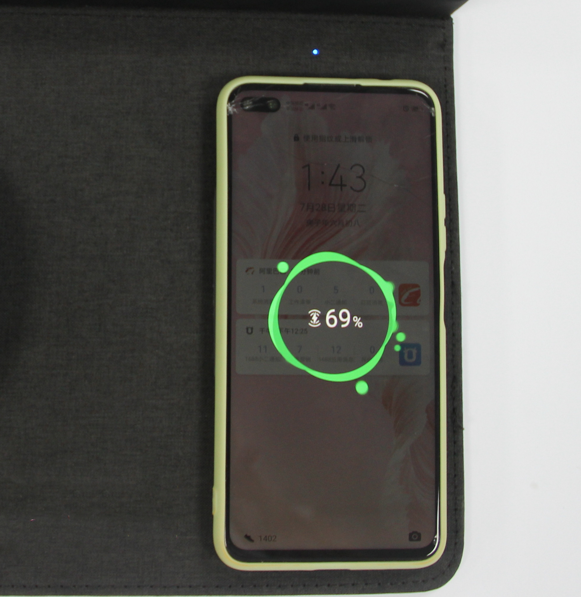 Nontoxic Fast Wireless Charger Mouse Pad