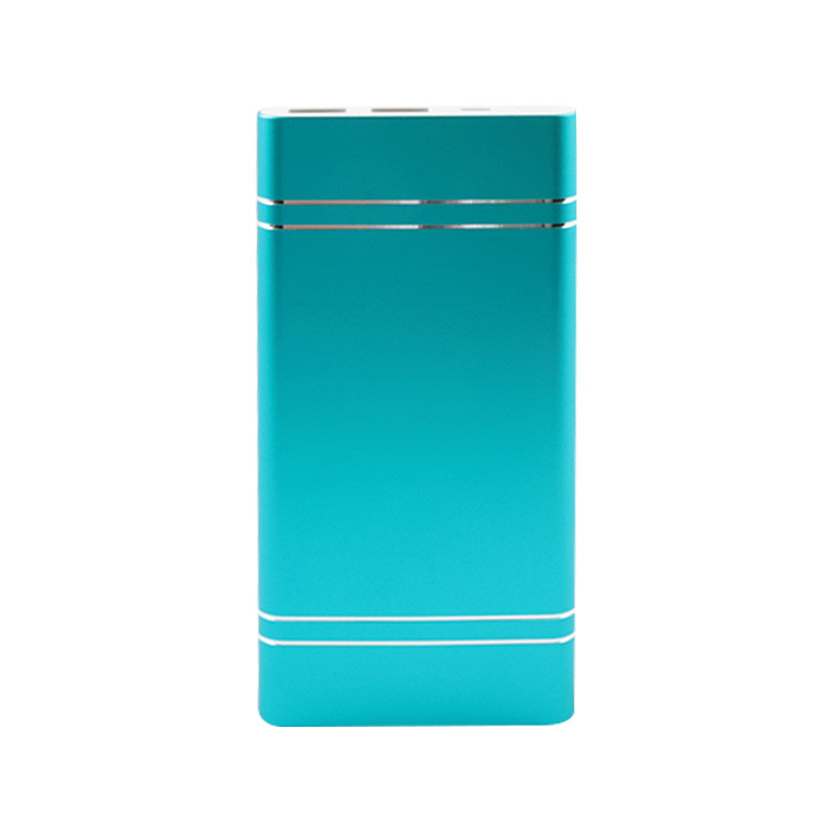 2400mah 3000mah 18650 Li Ion Portable Battery Charger Metal Power Bank