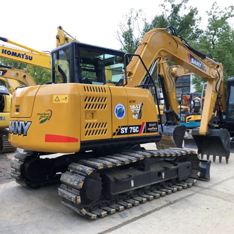 7 Ton SANY 75-9 PRO Excavator ORIGINAL Hydraulic Cylinder 0.28 m3 Bucket Cheaper Cost