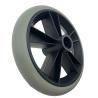Buy cheap PVC TPR PU Wheelchair Caster Wheels , Wheelchair Small Wheels Longlife from wholesalers