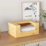 Bamboo Dryer Sheets Storage Box. Organize Your Laundry Softener Sheets. Stylish