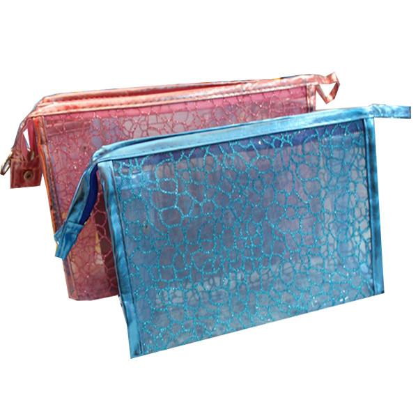 Buy cheap Popular Transparent Cosmetic Bag 23x13x11cm Size 210D linning OEM / ODM from wholesalers