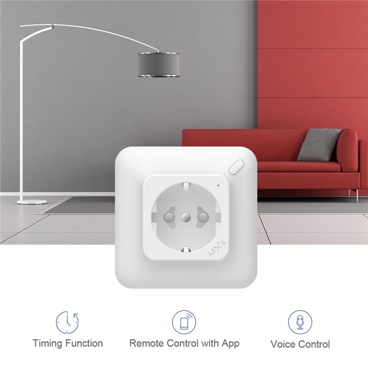 Tuya Router Wifi Smart Power Plug Easy Installation And Operation 50Hz~60Hz