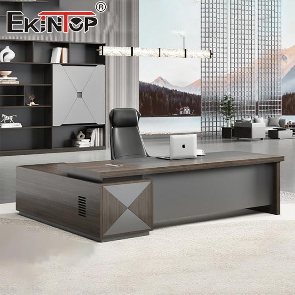 Buy cheap Classic Style CEO Desk Large Desk With Drawers Wooden Material from wholesalers