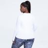 Buy cheap Thumb Hold Hollow Out Front Womens Sports Sweatshirt Large Size from wholesalers