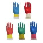 Flexible Unlined Slip Resistance 45g Rubber Cleaning Gloves
