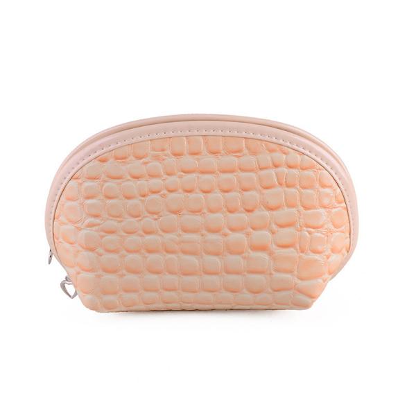 Buy cheap Leather Women'S Cosmetic Travel Bag Case With Compartments from wholesalers