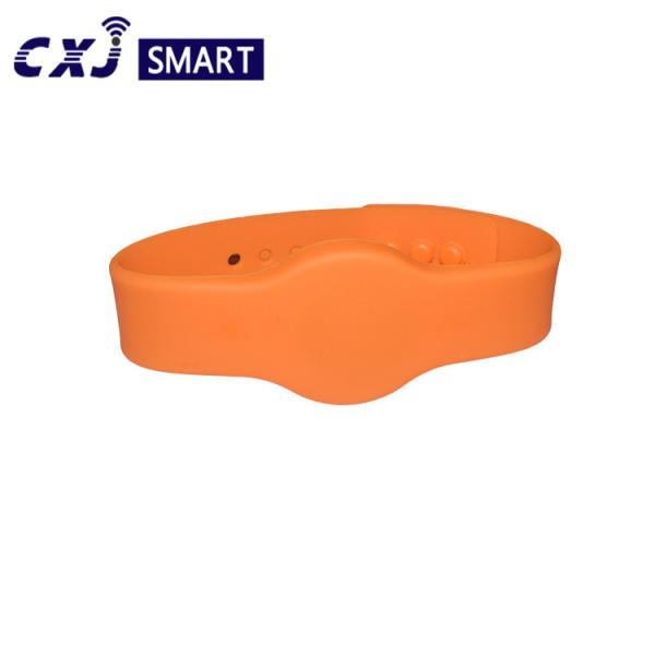 Buy cheap Waterproof RFID NFC Bracelet Silicone Material For Festival from wholesalers