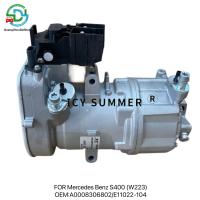 Buy cheap A0008306802 EV Car AC Compressor Efficient Cooling Performance For Mercedes Benz product