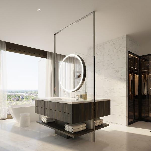 Buy cheap Timeless Elegance And Durability Modern Marble Stainless Steel Bathroom Cabinet from wholesalers