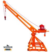Buy cheap 1000kg Lift Mini Cranes Portable 360 Degree For Construction product